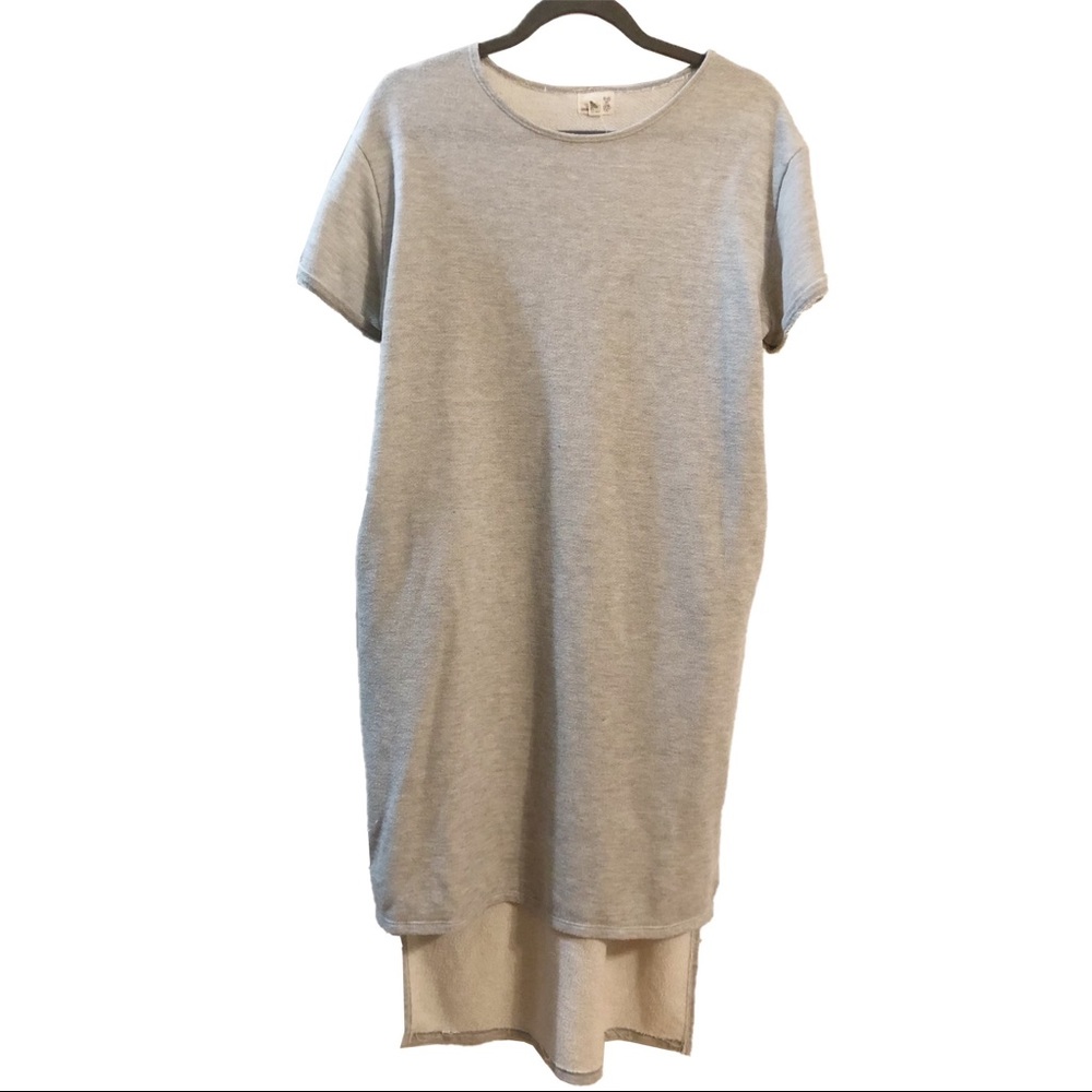 Gray Sweater Dress with pockets!